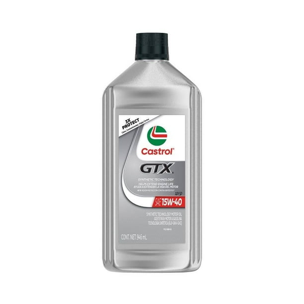 15W-40 Aceite GTX Tecnología Sintética .946 L CASTROL