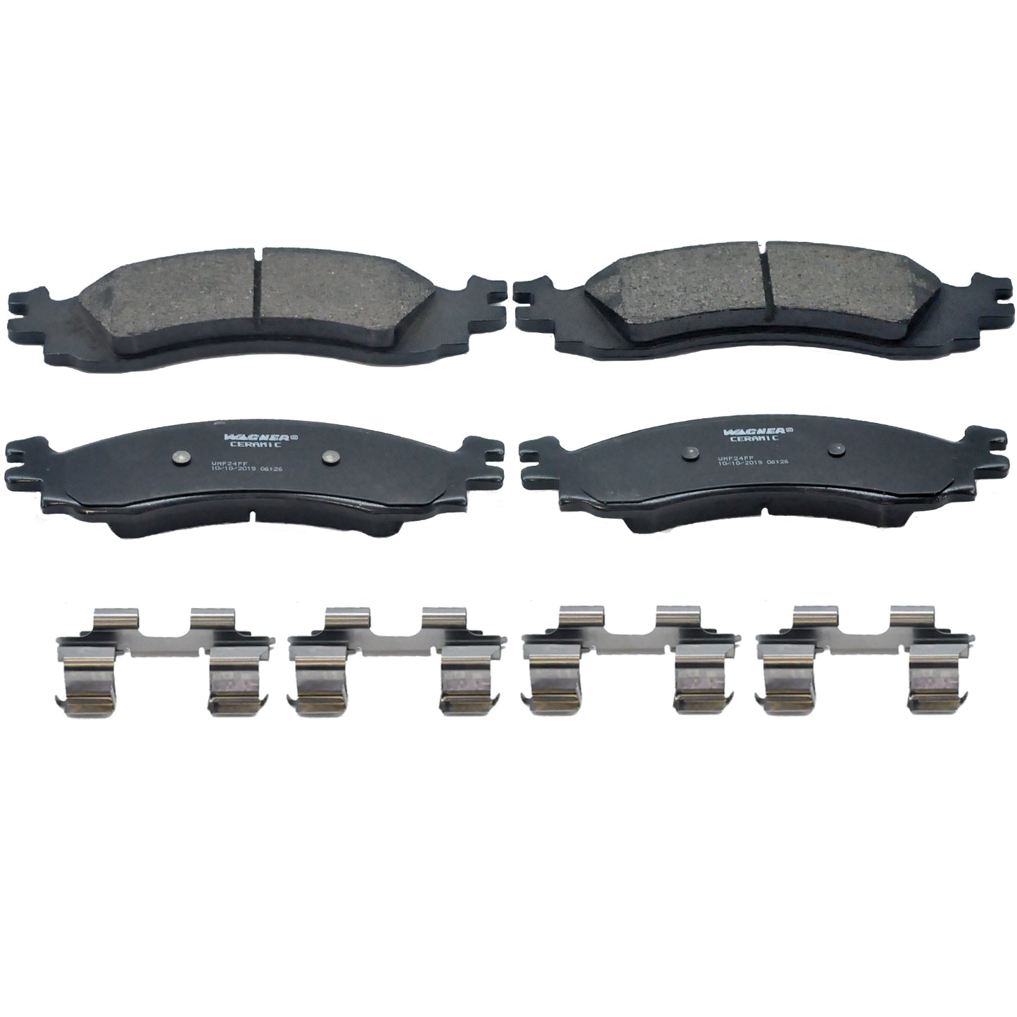 8268-D1158 Balatas Cerámicas Delanteras para Ford Explorer Sport Trac 2009 WAGNER