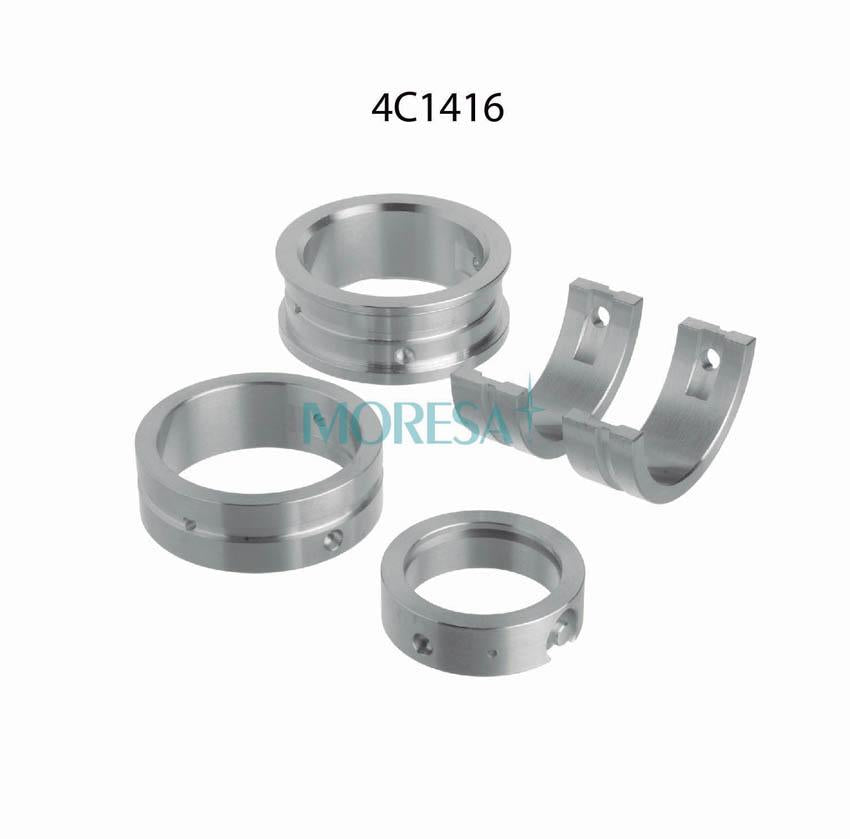 4C1416-010 Cojinetes de Bancada o Metales de Cigüeñal para Volkswagen Brasilia 1978 MORESA