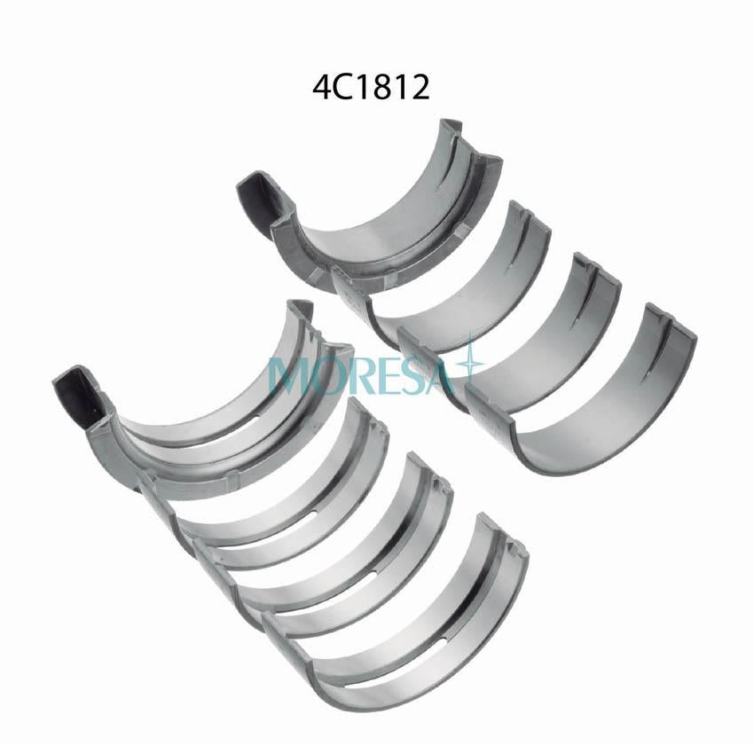 4C1812-010 Cojinetes de Bancada o Metales de Cigüeñal para Ford E-150 2003 MORESA