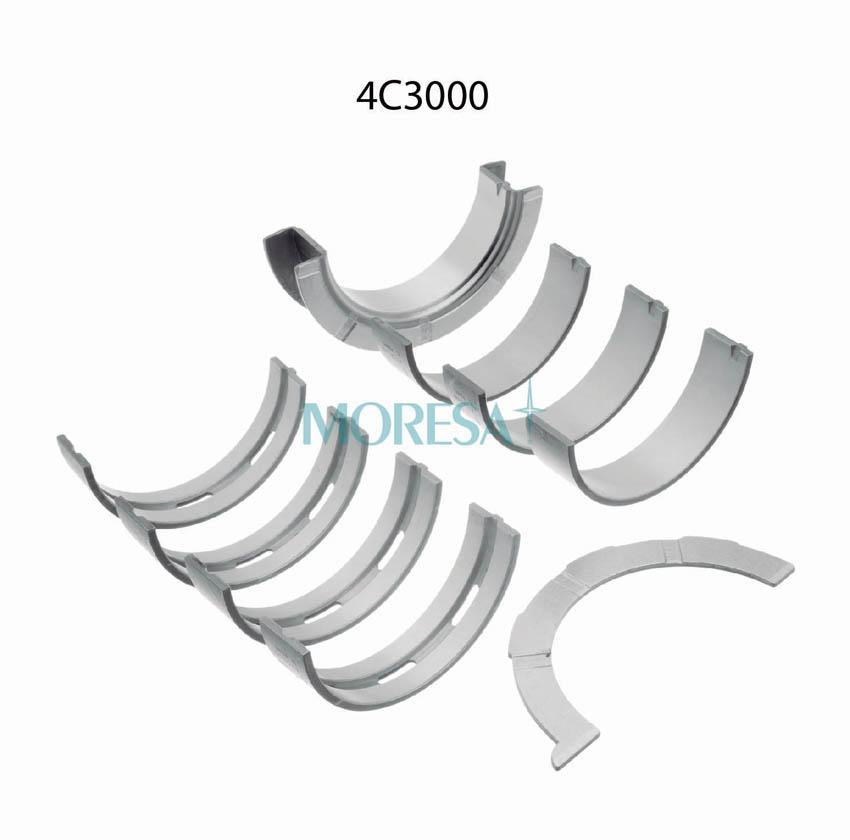 4C3000-030 Cojinetes de Bancada o Metales de Cigüeñal para Ford Taurus 1997 MORESA