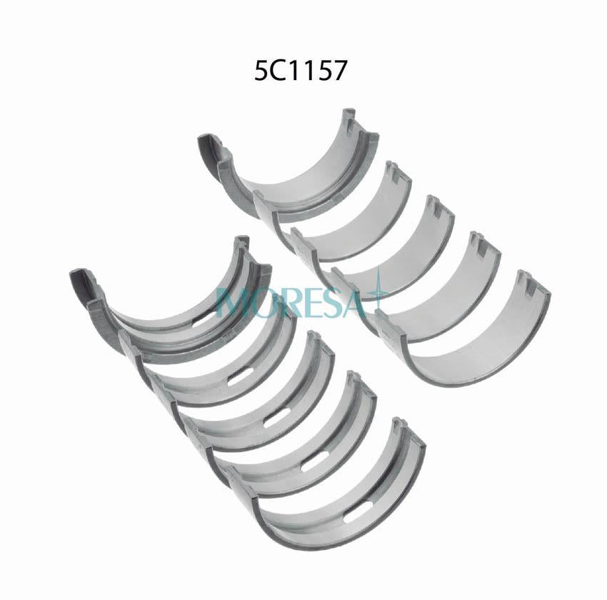5C1157-040 Cojinetes de Bancada o Metales de Cigüeñal para Volkswagen Pointer 2002 MORESA