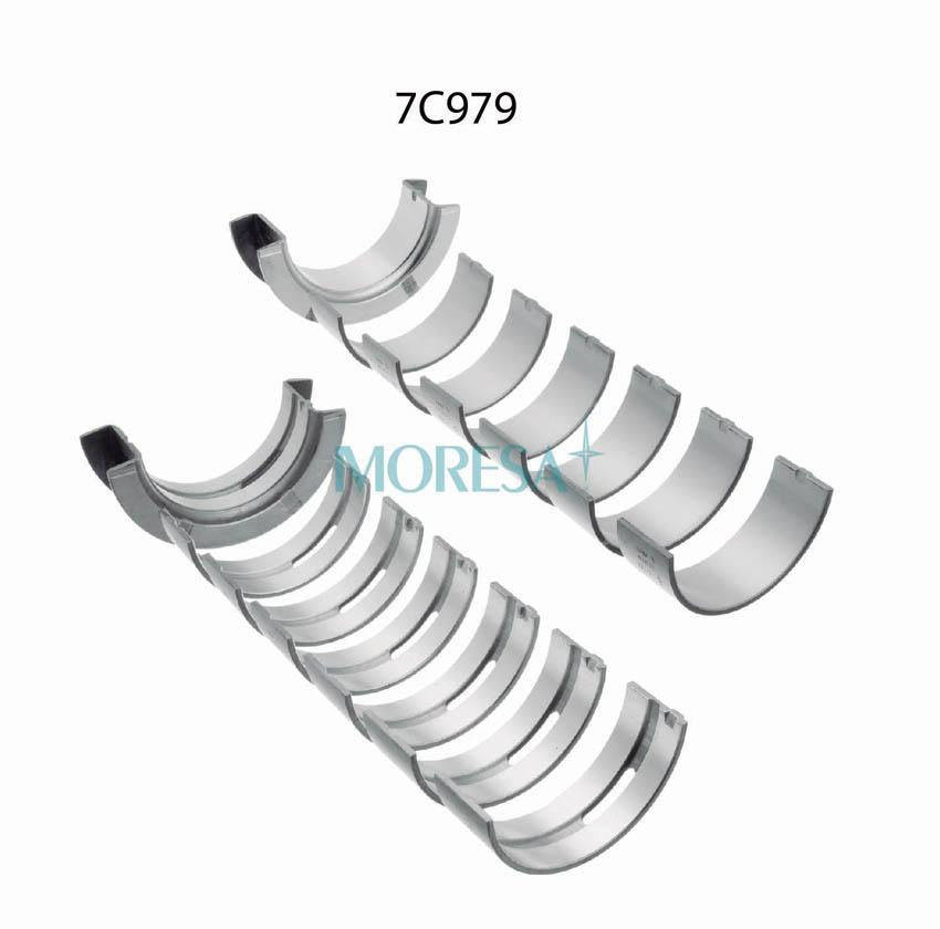 7C979-010 Cojinetes de Bancada o Metales de Cigüeñal para Ford P-350 1975 MORESA