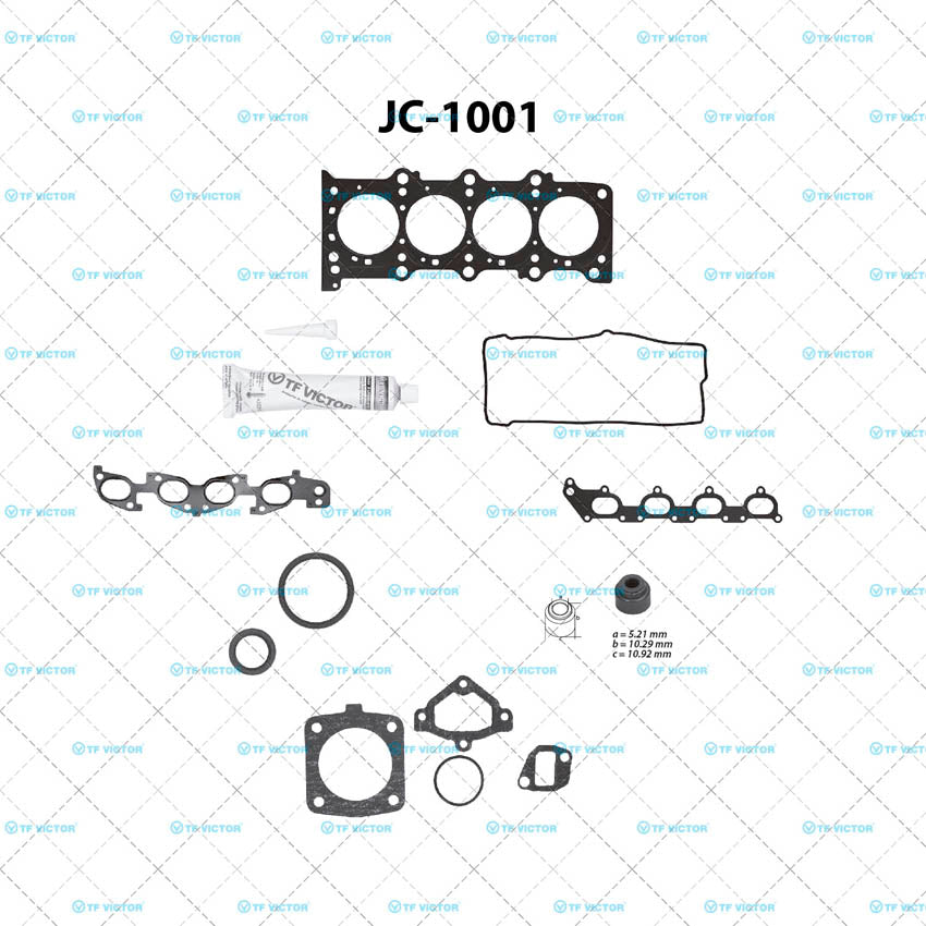 JC-1001 Juego Completo de Juntas de Motor para Suzuki Aerio 2005 TF VICTOR