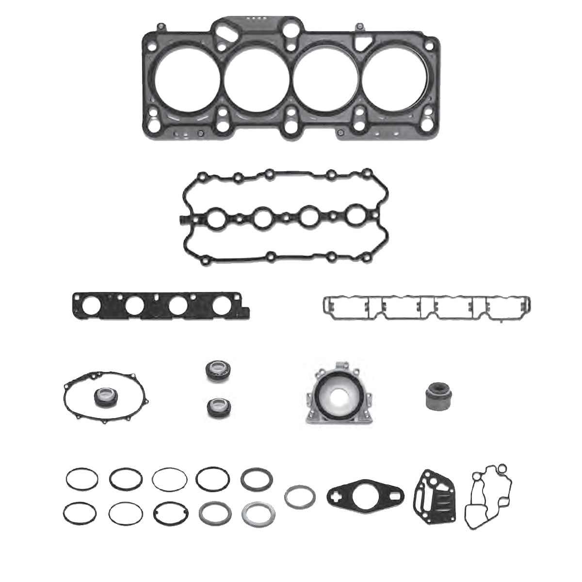 JC-104 Juego Completo de Juntas de  Motor para Audi A3 Quattro 2007 TF VICTOR