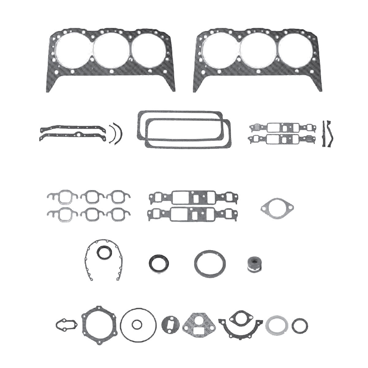 JC-1222 Juego Completo de Juntas de Motor para Chevrolet P30 1990 TF VICTOR