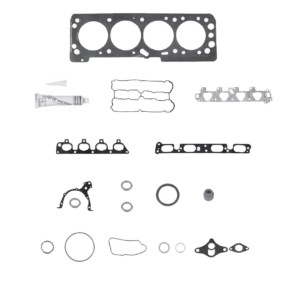 JC-1224 Juego Completo de Juntas de Motor para Chevrolet Corsa 2002 TF VICTOR