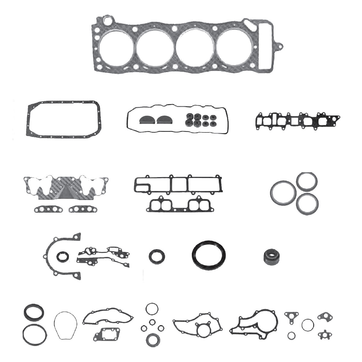 JC-1306 Juego Completo de Juntas de Motor para Toyota Van 1986 TF VICTOR
