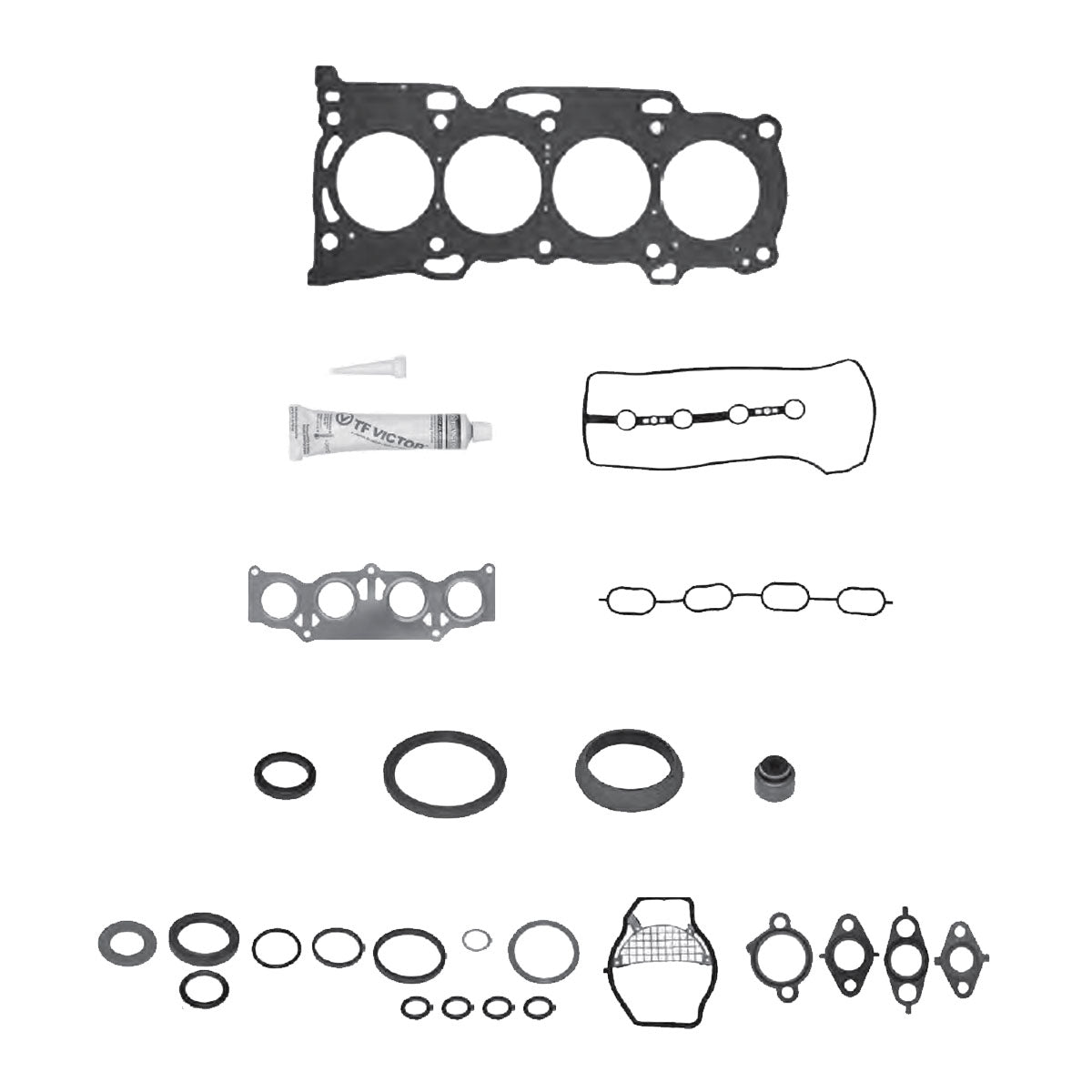 JC-1308 Juego Completo de Juntas de Motor para Toyota Camry 2005 TF VICTOR