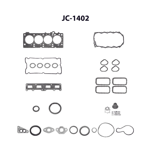 JC-1402 Juego Completo de Juntas de  Motor para Chrysler Cirrus 2000 TF VICTOR