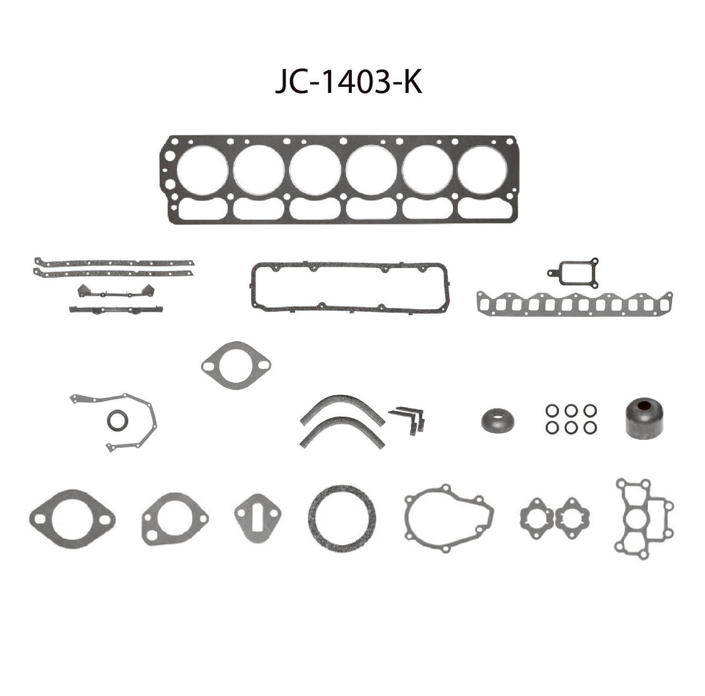 JC-1403-K Juego Completo de Juntas de Motor para Dodge CB300 1973 TF VICTOR