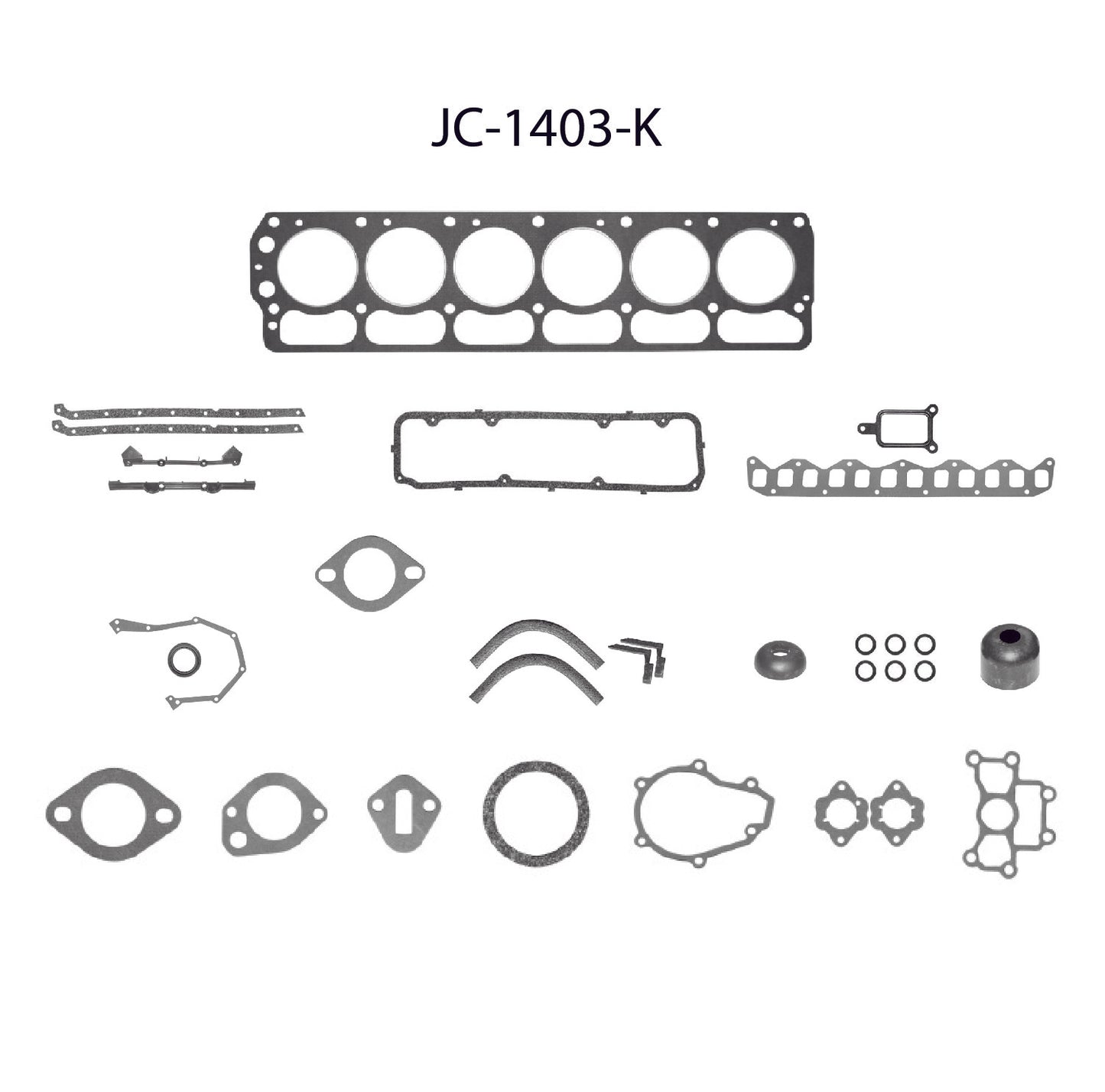 JC-1403-K Juego Completo de Juntas de  Motor para Dodge Ramcharger 1978 TF VICTOR