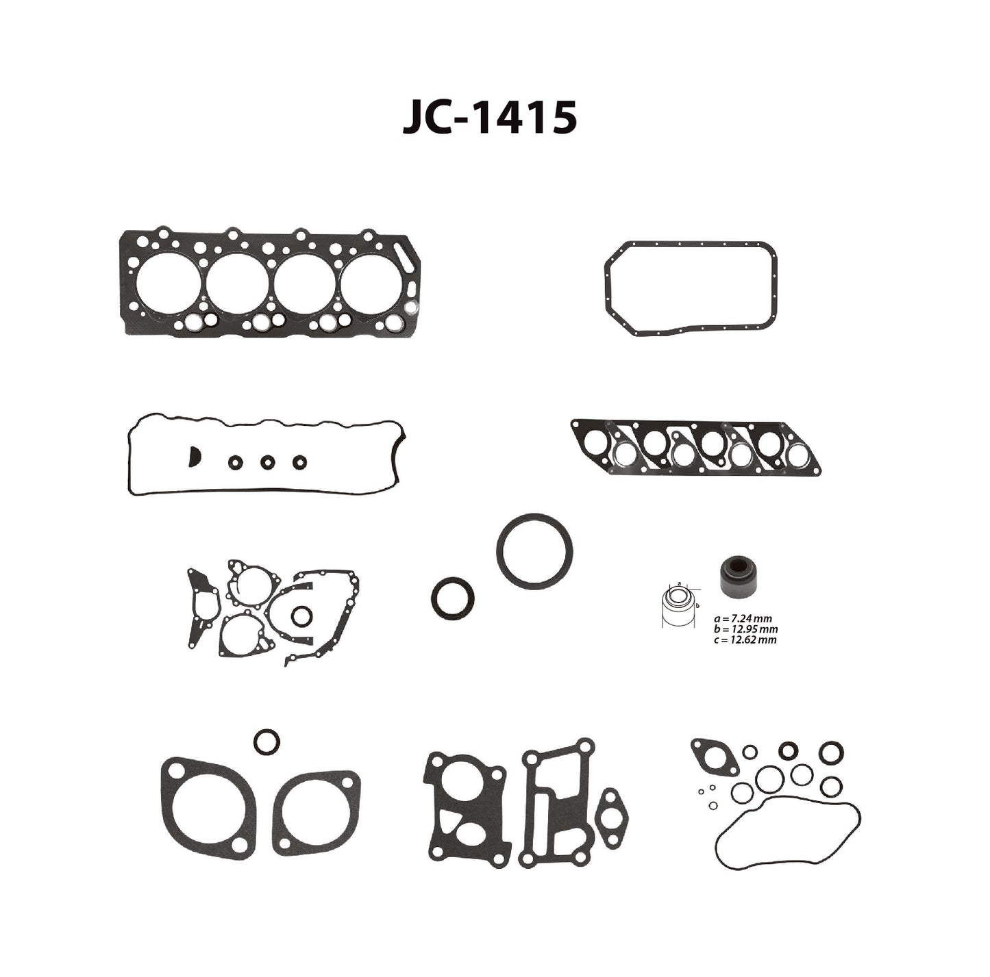 JC-1415 Juego Completo de Juntas de Motor para Dodge H100 Van 2010 TF VICTOR