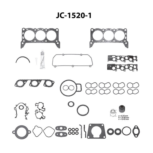 JC-1520-1 Juego Completo de Juntas de  Motor para Ford Mustang 1997 TF VICTOR