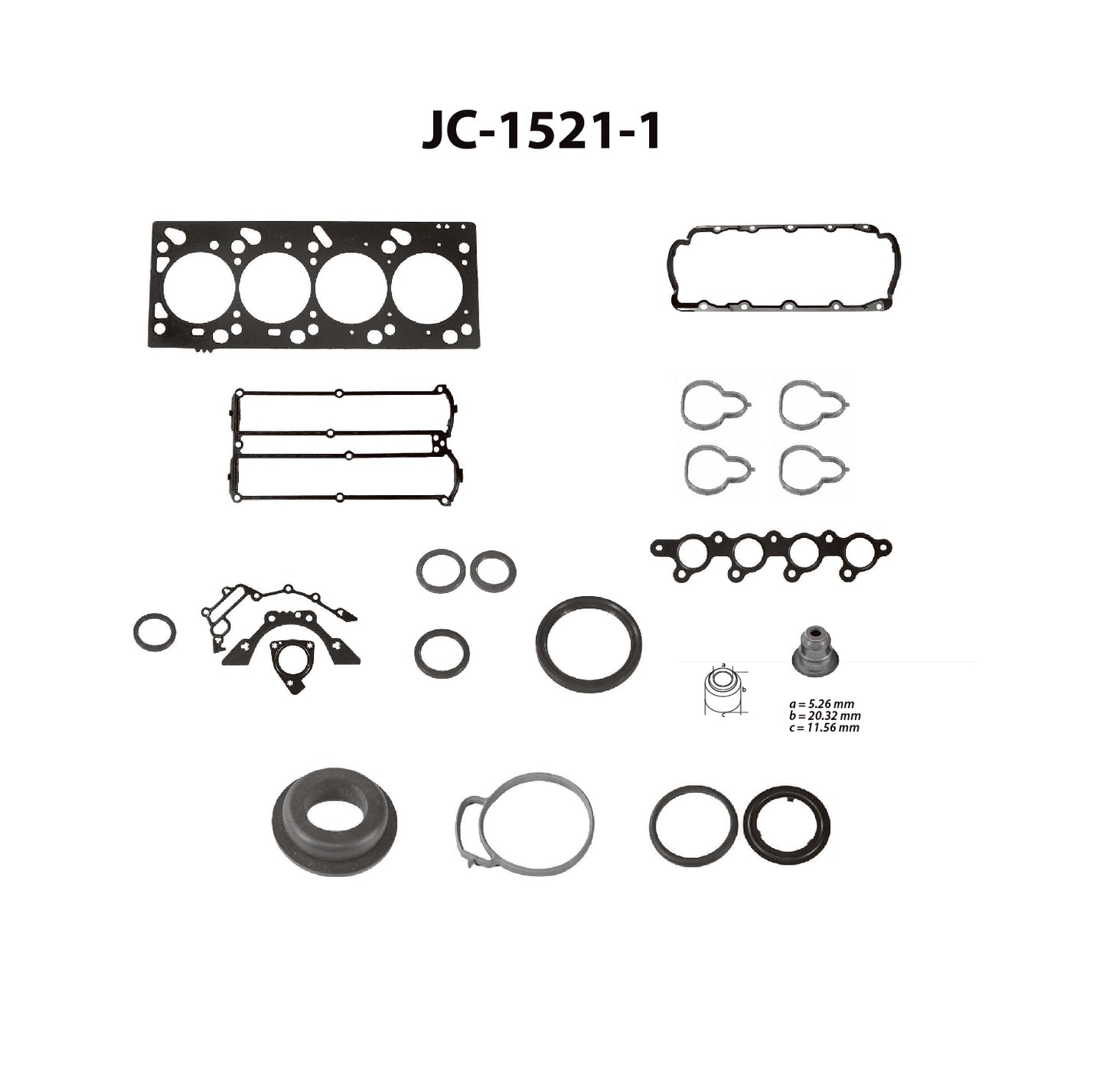 JC-1521-1 Juego Completo de Juntas de Motor para Ford Escape 2001 TF VICTOR