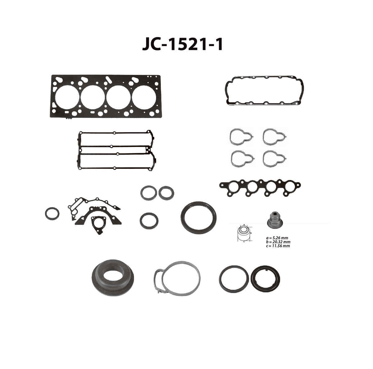 JC-1521-1 Juego Completo de Juntas de Motor para Mazda Tribute 2004 TF VICTOR