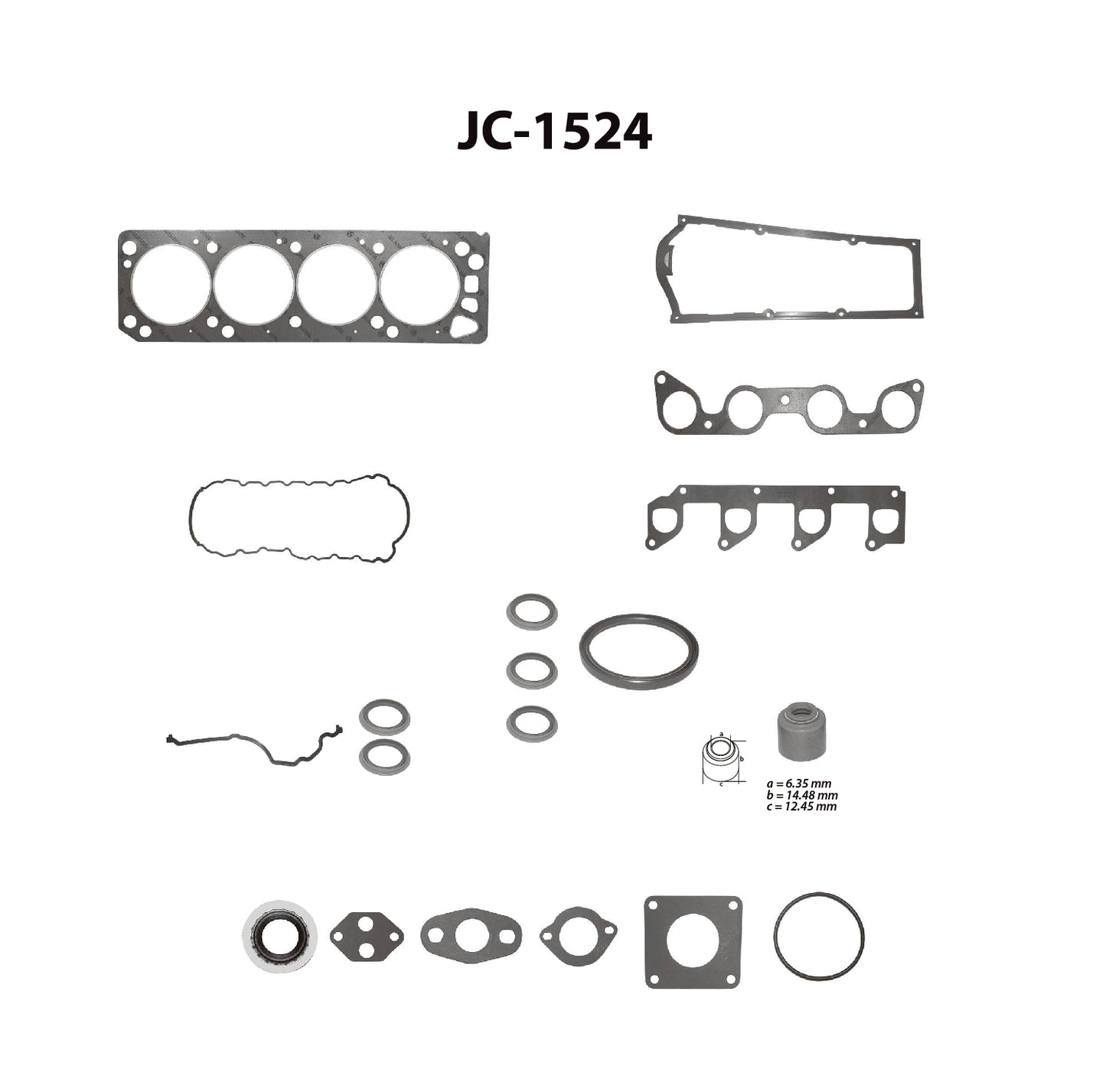 JC-1524 Juego Completo de Juntas de Motor para Ford Ranger 1996 TF VICTOR