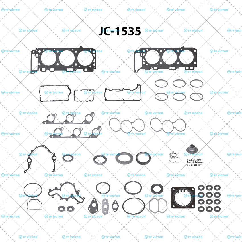 JC-1535 Juego Completo de Juntas de Motor para Ford Explorer 1997 TF VICTOR