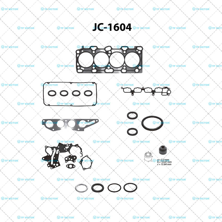 JC-1604 Juego Completo de Juntas de  Motor para Mitsubishi Eclipse 2008 TF VICTOR
