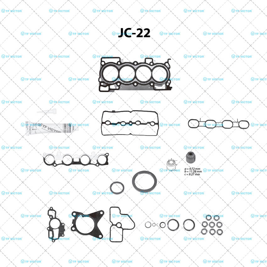 JC-22 Juego Completo de Juntas de Motor para Nissan Sentra 2011 TF VICTOR