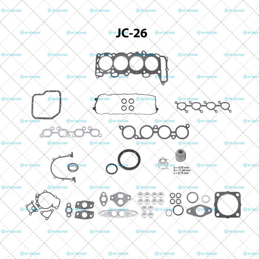 JC-26 Juego Completo de Juntas de Motor para INFINITI G20 1995 TF VICTOR