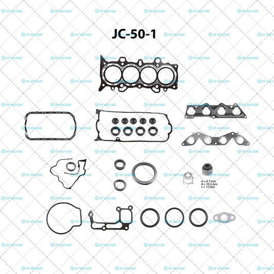 JC-50-1 Juego Completo de Juntas de  Motor para Honda Civic 2002 TF VICTOR