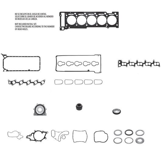 JC-908 Juego Completo de Juntas de  Motor para Mercedes-Benz Sprinter 2006 TF VICTOR