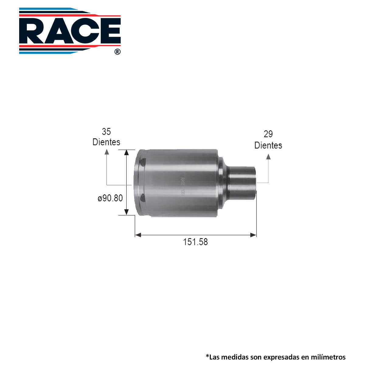 RC-7026 Junta Lado Caja Transmisión Automática  Lado Izquierdo para Jeep Liberty 2005 RACE