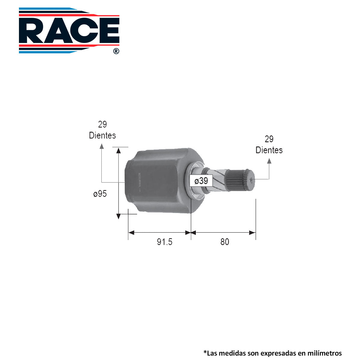 RC-8470 Junta Lado Caja Transmisión Automática  Lado Izquierdo para Nissan Altima 2010 RACE