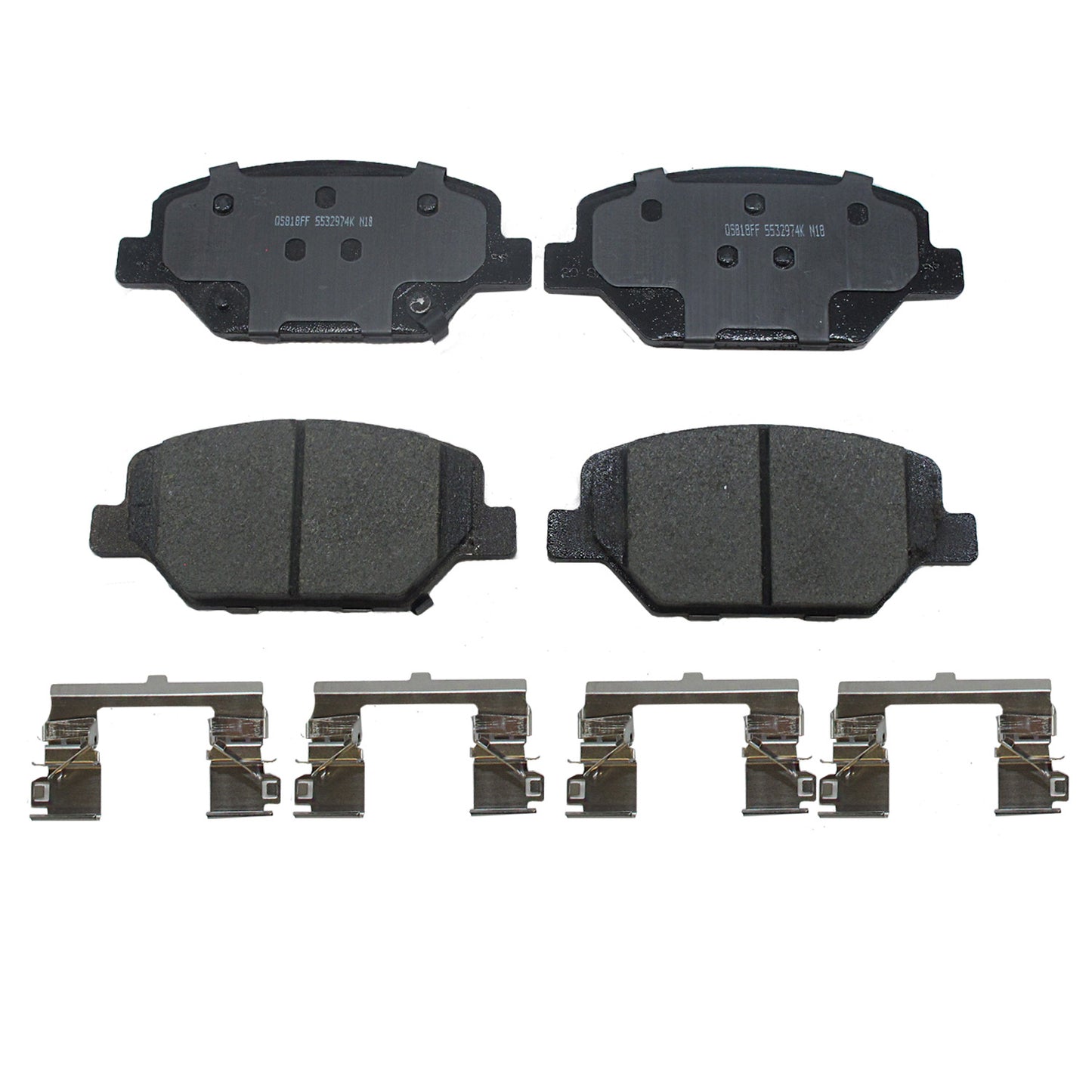 9114-D1886 Balatas Cerámicas Delanteras para Chevrolet Camaro 2018 WAGNER