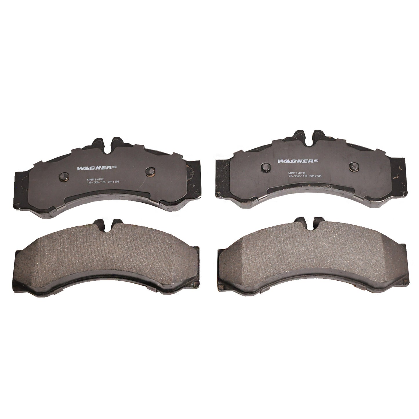 7848-D949 Balatas Semimetálicas Delanteras para Dodge Sprinter 2500 2003 WAGNER