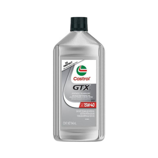 15W-40 Aceite GTX Tecnología Sintética .946 L CASTROL