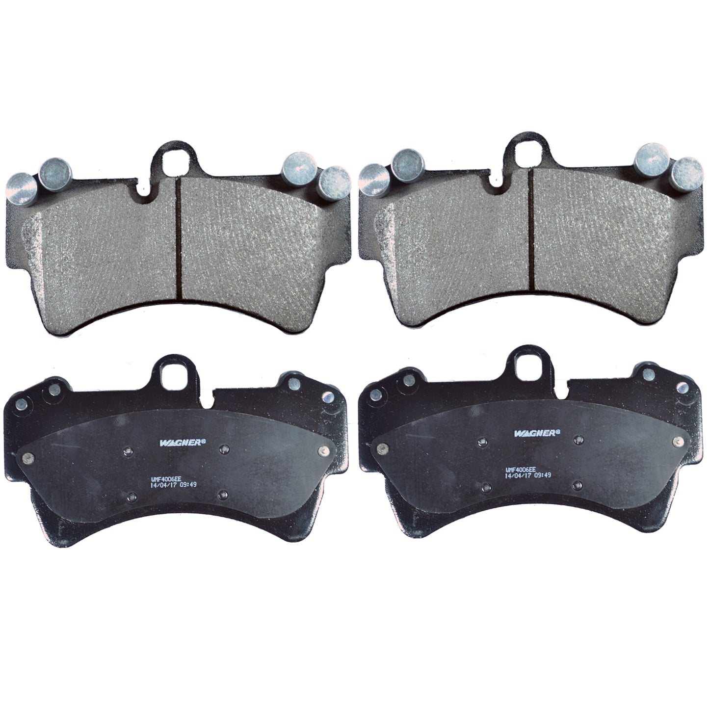 8366-D1014 Balatas Semimetálicas Delanteras para Audi Q7 2012 WAGNER