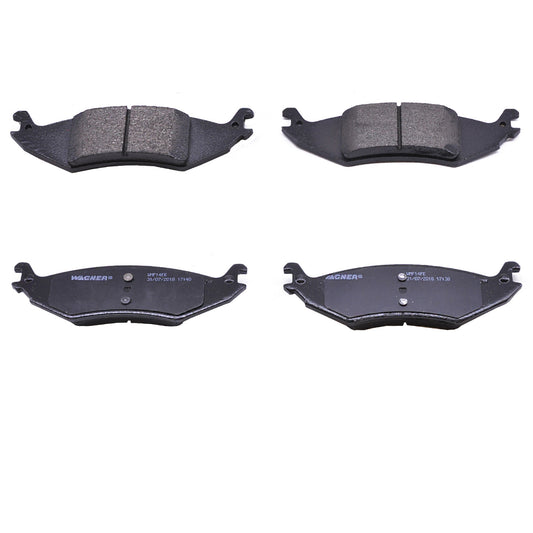 7949-D1046 Balatas de Fibra de Carbono Traseras para Ford E-150 2005 WAGNER