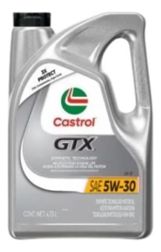 5W-30 Aceite GTX Tecnología Sintética 4.73 L CASTROL
