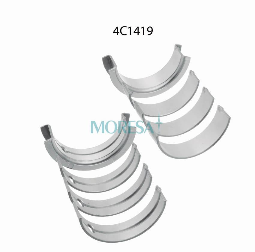 4C1419-040 Cojinetes de Bancada o Metales de Cigüeñal para Dodge B250 1981 MORESA