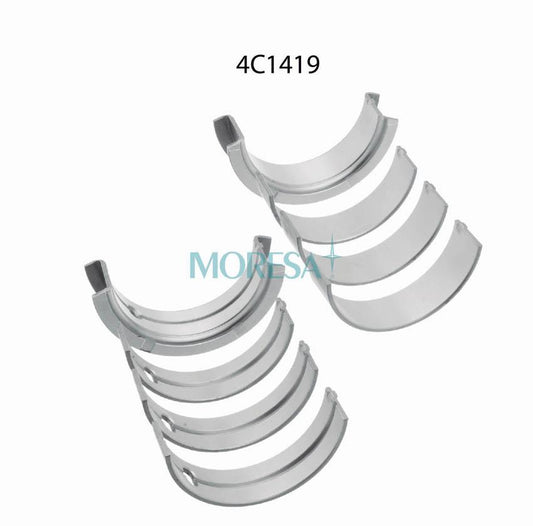 4C1419-040 Cojinetes de Bancada o Metales de Cigüeñal para Dodge A108 Van 1968 MORESA