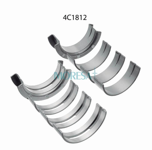 4C1812-010 Cojinetes de Bancada o Metales de Cigüeñal para Ford E-150 Econoline 2000 MORESA