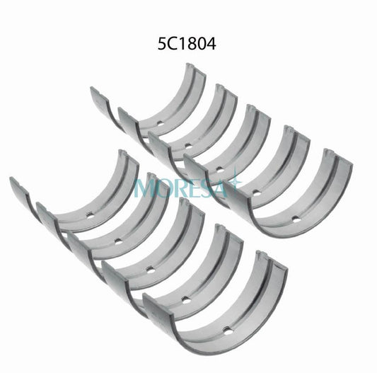 5C1804-STD Cojinetes de Bancada o Metales de Cigüeñal para Honda CRX 1988 MORESA