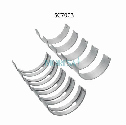 5C7003-STD Cojinetes de Bancada o Metales de Cigüeñal para Ford Fiesta 2008 MORESA