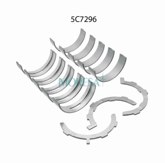 5C7296-STD Cojinetes de Bancada o Metales de Cigüeñal para Ford E-150 Econoline 1999 MORESA