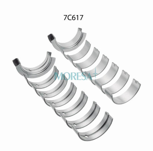 7C617-010 Cojinetes de Bancada o Metales de Cigüeñal para Chevrolet P20 1978 MORESA