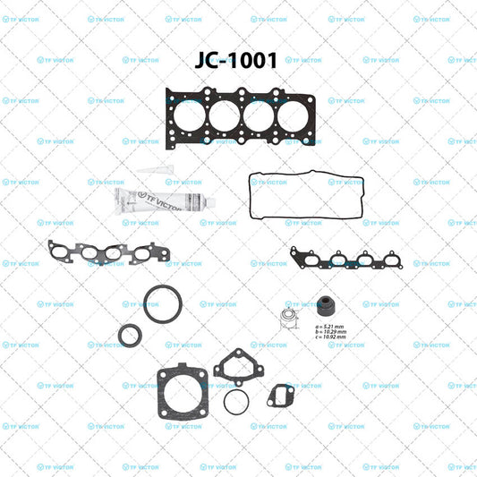 JC-1001 Juego Completo de Juntas de  Motor para Suzuki Aerio 2004 TF VICTOR