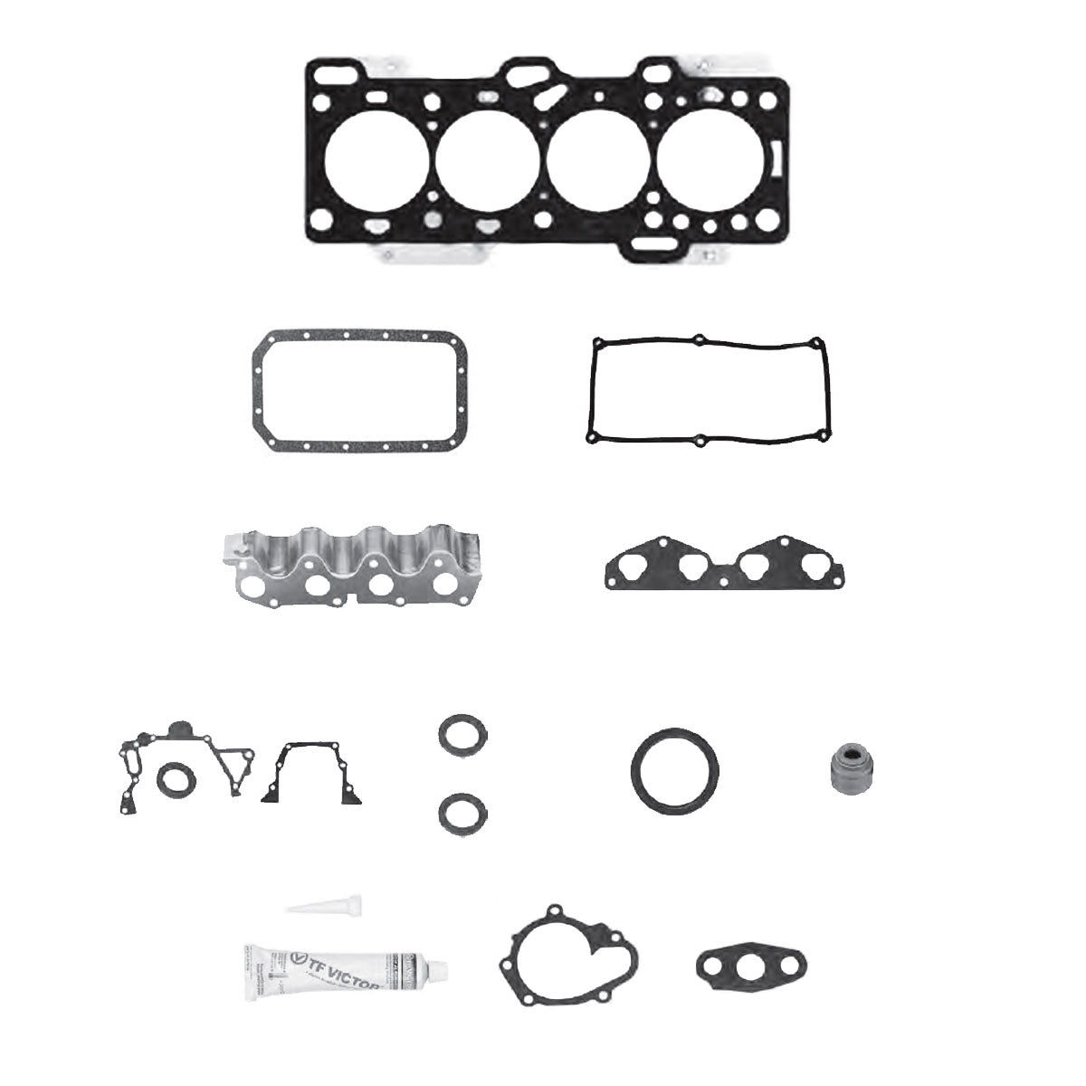 JC-111-2 Juego Completo de Juntas de  Motor para Dodge Atos 2010 TF VICTOR