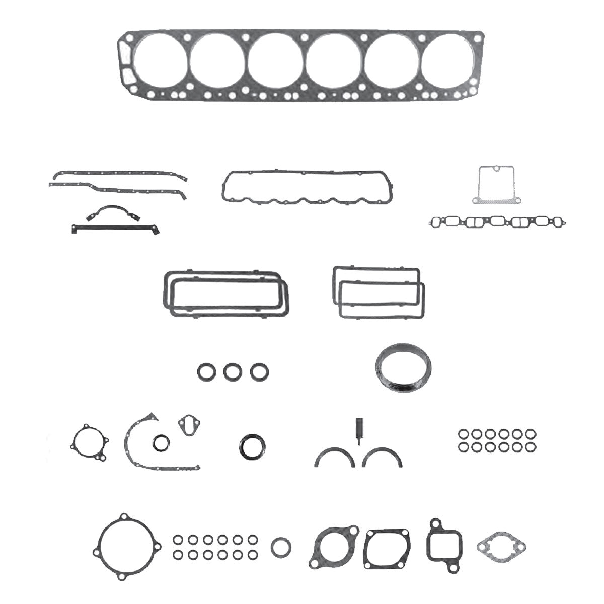 JC-1205-2 Juego Completo de Juntas de  Motor para Chevrolet C20 Suburban 1977 TF VICTOR