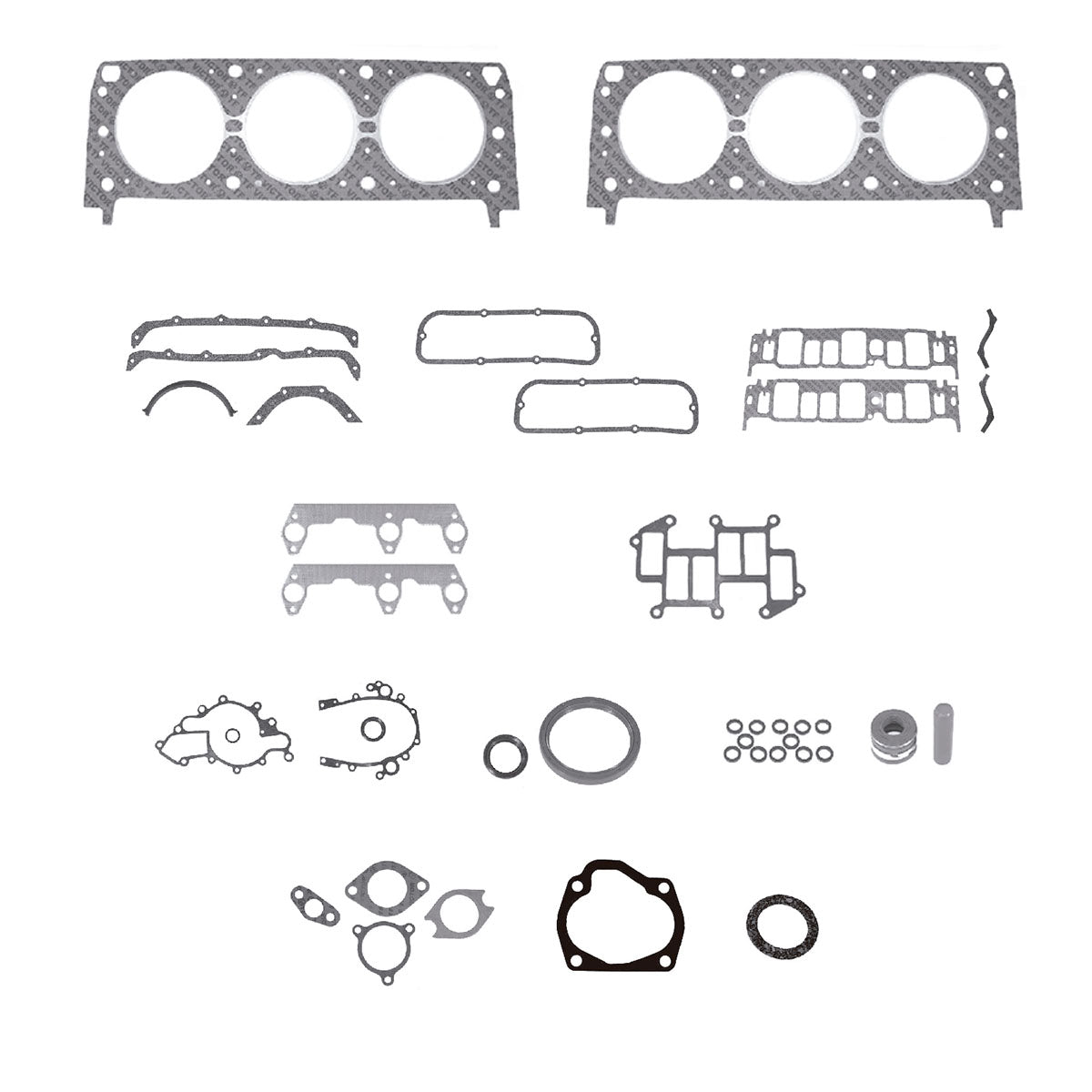 JC-1206 Juego Completo de Juntas de  Motor para Jeep Cherokee 1984 TF VICTOR