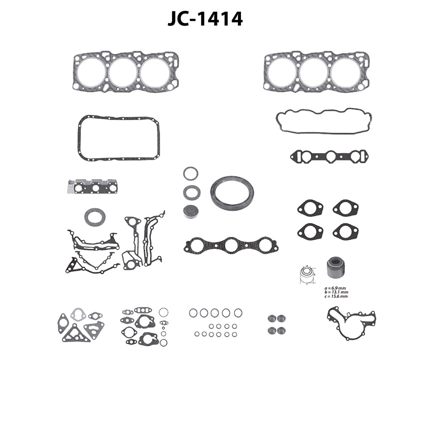 JC-1414 Juego Completo de Juntas de  Motor para Mitsubishi Sigma 1990 TF VICTOR