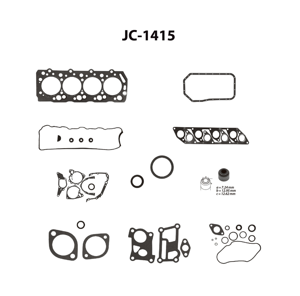 JC-1415 Juego Completo de Juntas de  Motor para Dodge H100 Van 2013 TF VICTOR