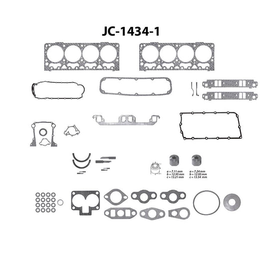 JC-1434-1 Juego Completo de Juntas de  Motor para Dodge B250 1994 TF VICTOR