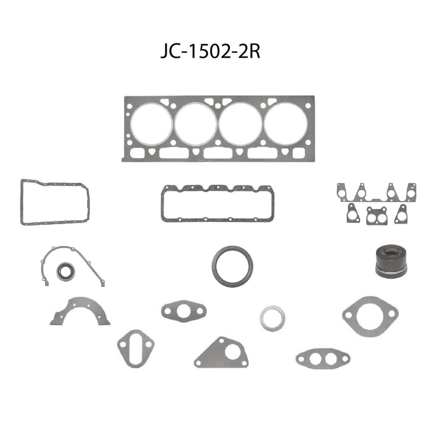 JC-1502-2R Juego Completo de Juntas de  Motor para Ford Ghia 1991 TF VICTOR